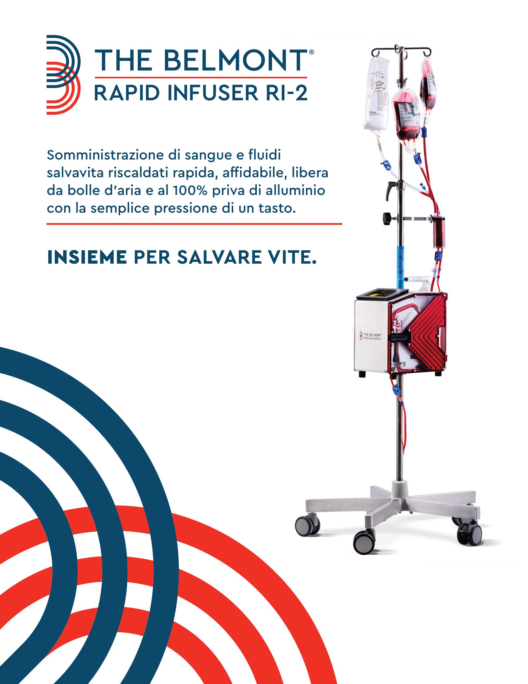 The Belmont Rapid Infuser RI-2 Brochure in Italian