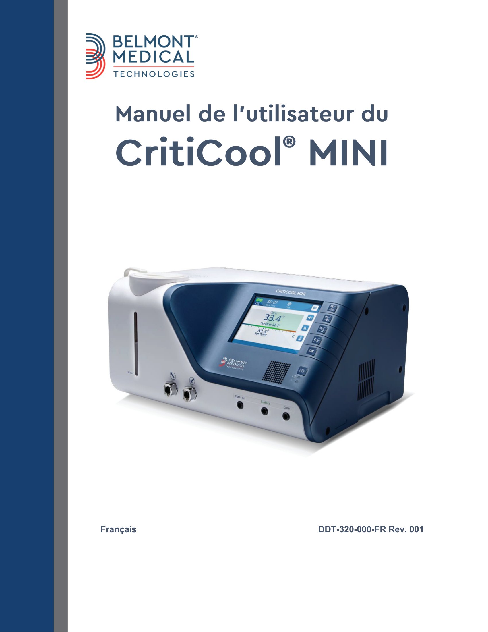 CritiCool MINI v2.0 User Manual (French)