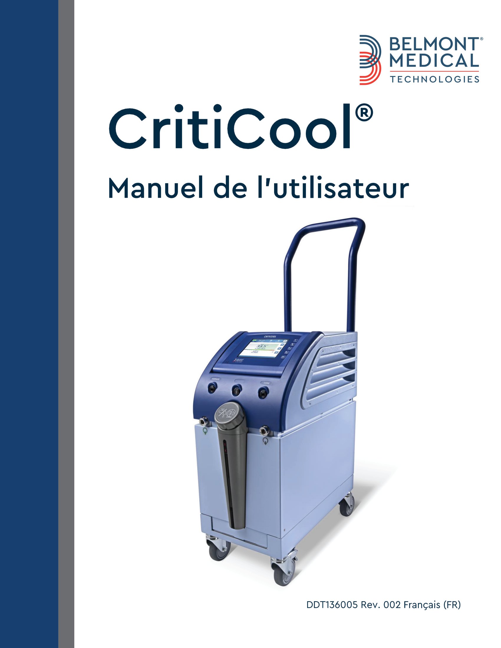 CritiCool 6.3 User Manual (French)
