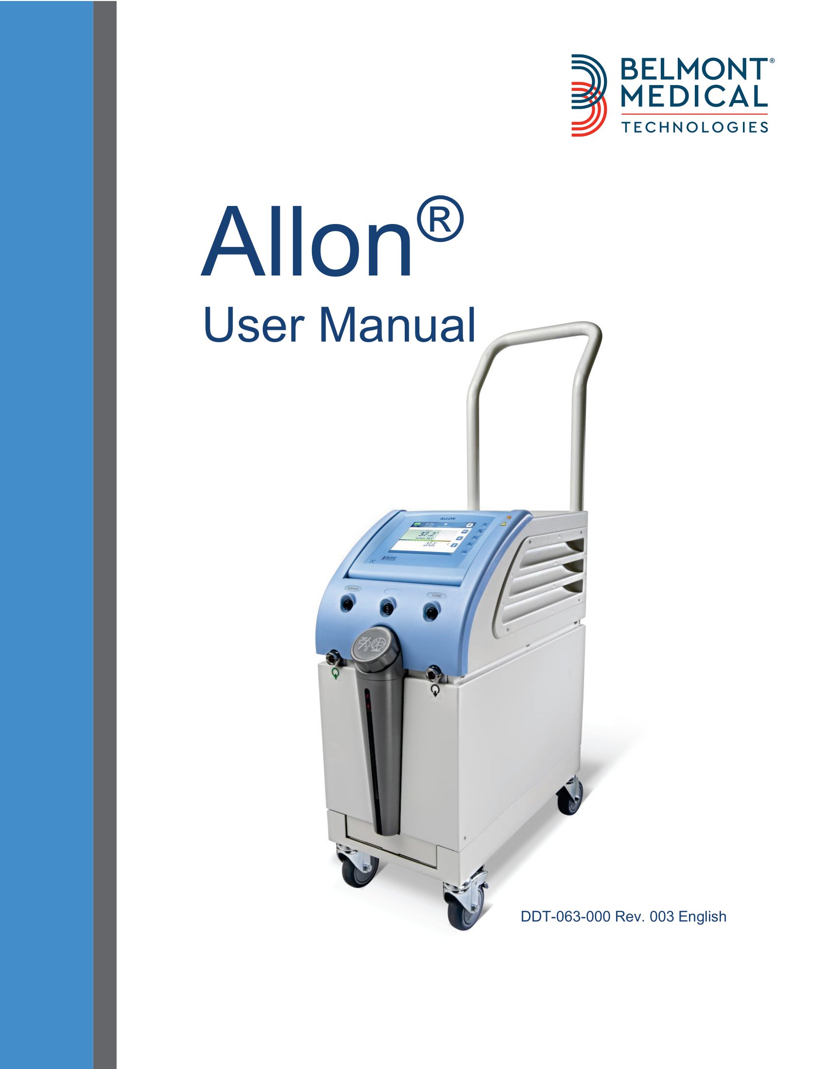 Allon User (Operator's) Manual - English