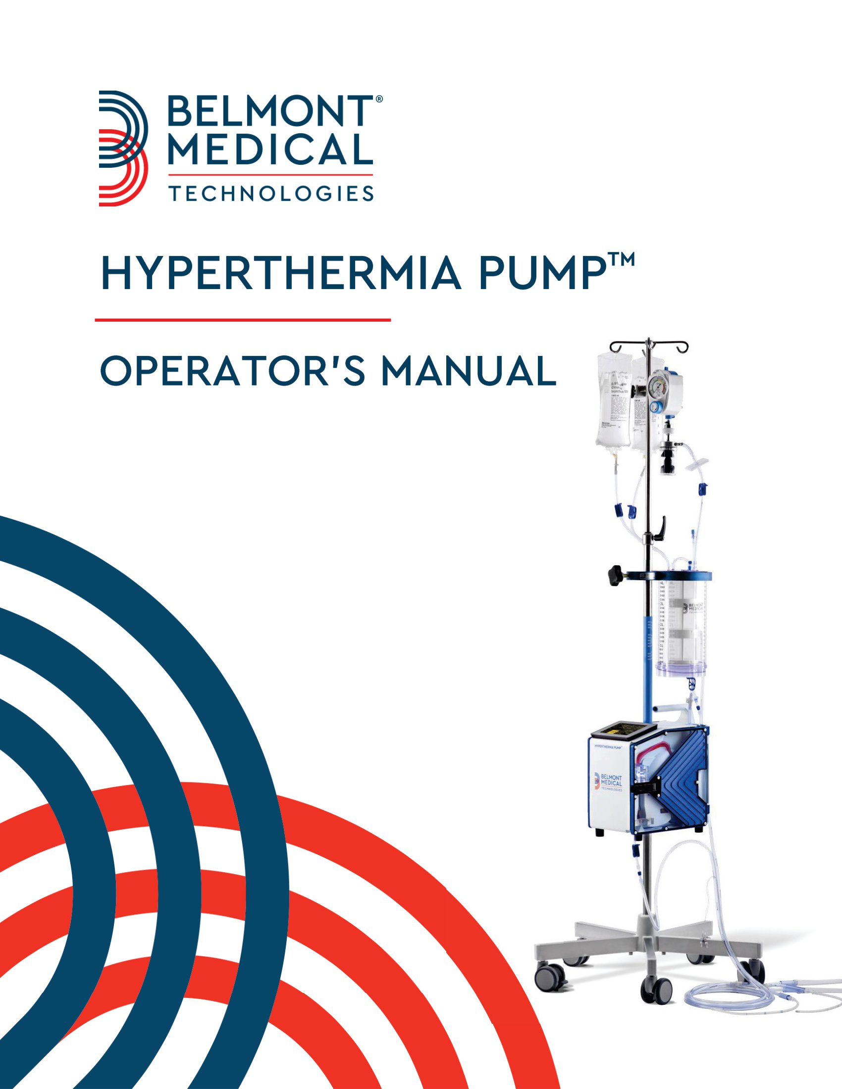 Operators Manual for the Hyperthermia Pump in English